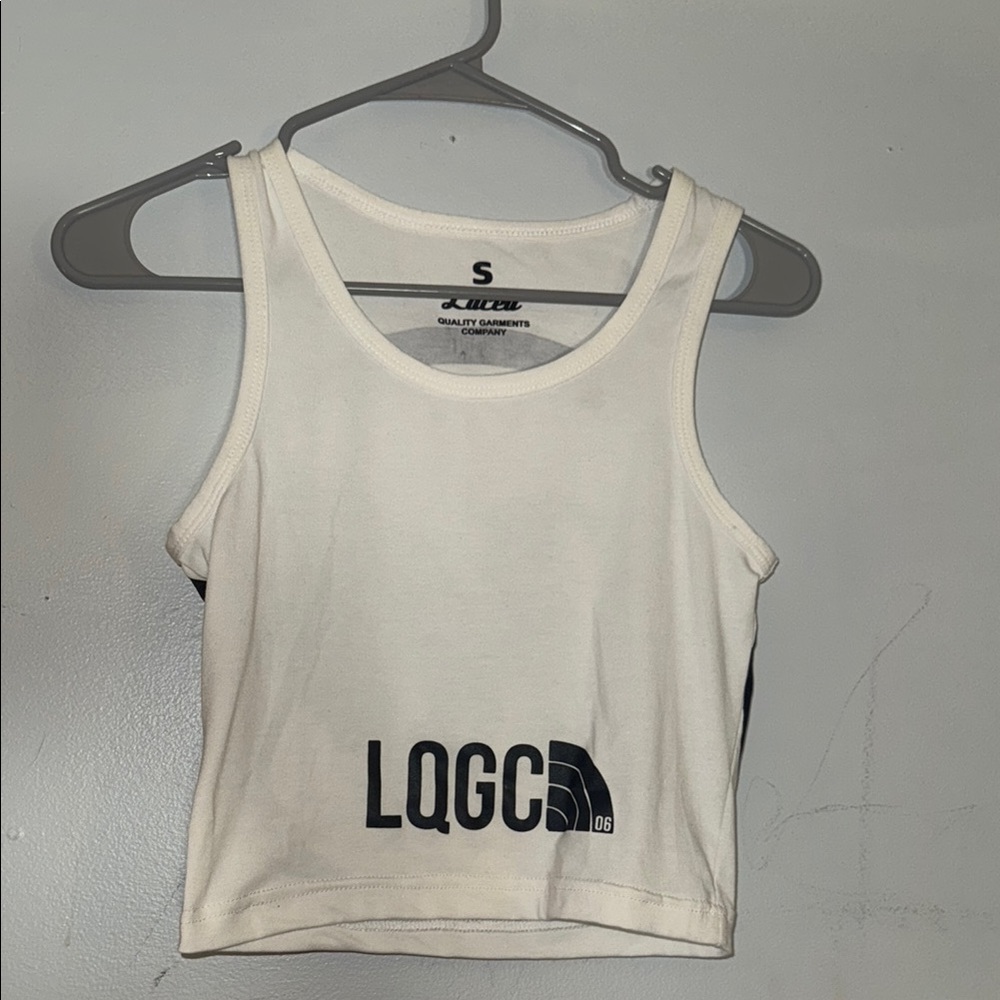 LACED Quality Garments Company LQGC White Tank Top